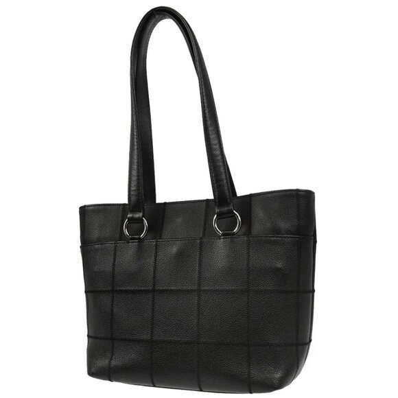 Chanel Black Calfskin Choco Bar Tote Bag 184827 - Picture 8 of 11